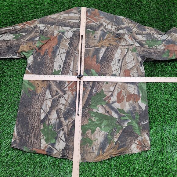 Vintage Ranger RealTree Camo Button Shirt XL 24x32 Hardwoods - Picture 5 of 14